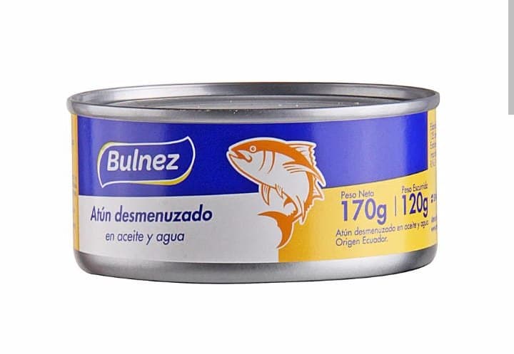6 atun en aceite + 6 atun al natural lata x 170 gr